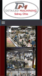 Mobile Screenshot of detailedmachining.com